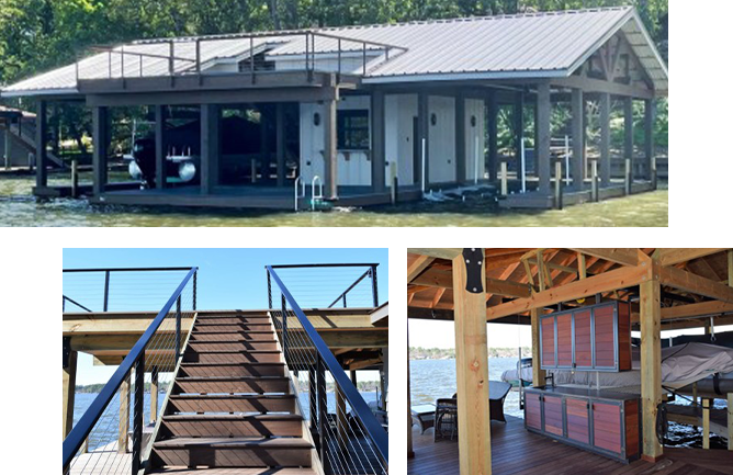 boathouses